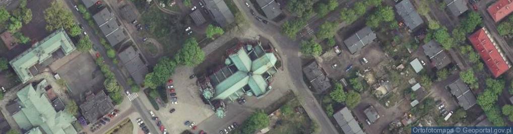 Zdjęcie satelitarne Kościół farny pw. Matki Bożej Pocieszenia