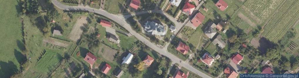 Zdjęcie satelitarne Kosciol filialny w Wysocku
