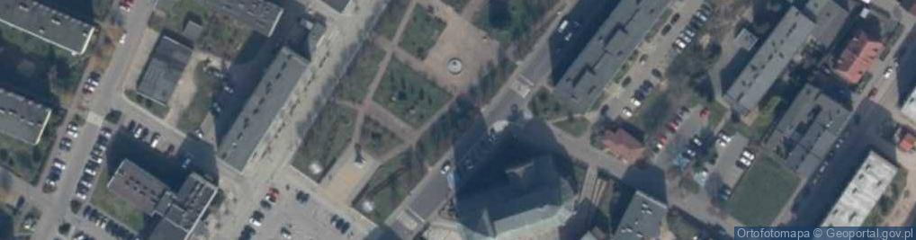 Zdjęcie satelitarne Kościół Matki Boskiej Nieustającej Pomocy w Świdwinie