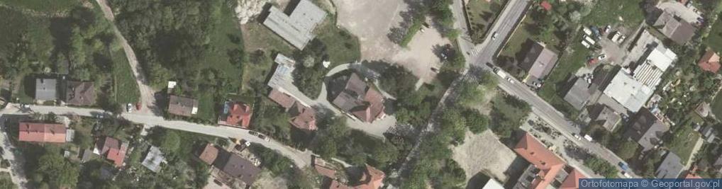 Zdjęcie satelitarne Kościół Matki Bożej Królowej Polski w Krakowie (ul.Kobierzyńska)