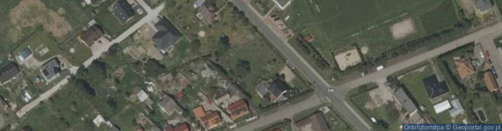 Zdjęcie satelitarne Kościół Nawiedzenia NMP w Bojszowie