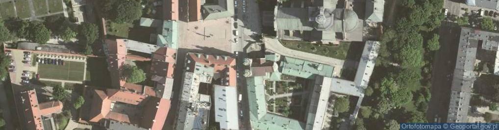 Zdjęcie satelitarne Kosciol sw andrzeja krakow wnetrze