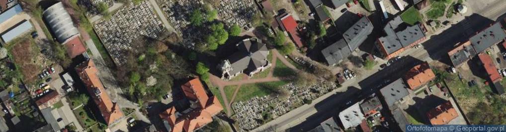 Zdjęcie satelitarne Kościół św Jana Chrzciciela w Biskupicach (Nemo5576)