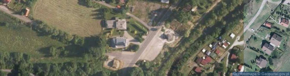 Zdjęcie satelitarne Kościół św. Jana Nepomucena w Brennej2
