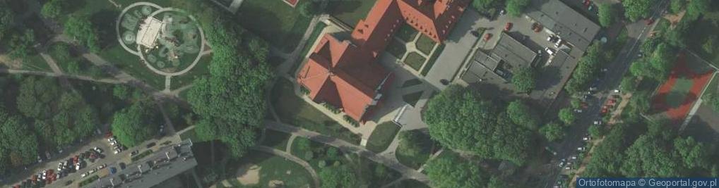 Zdjęcie satelitarne Kościół św. Józefa (os. Kalinowe) Kraków