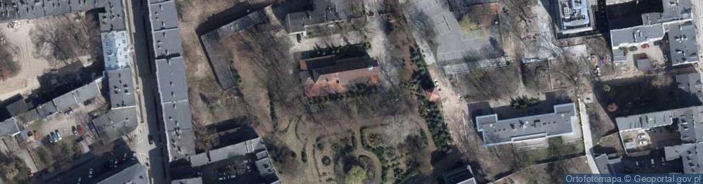 Zdjęcie satelitarne Kościół św. Józefa w Łodzi