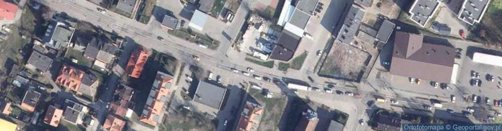 Zdjęcie satelitarne Kościół św. Krzyża Kołobrzeg