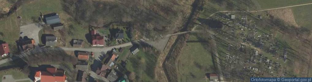 Zdjęcie satelitarne Kosciol sw. Leonarda w Lipnicy Murowanej (cmentarz) 13.08.08 p