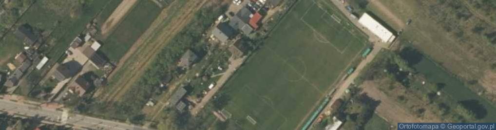 Zdjęcie satelitarne Kościół św. Marcina w Strykowie