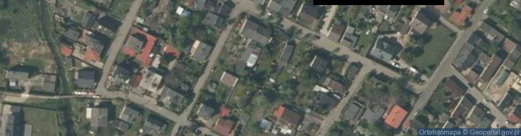 Zdjęcie satelitarne Kościół Świętego Jakuba w Głownie