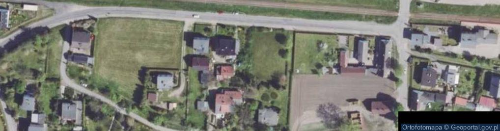 Zdjęcie satelitarne Kościół w Krasiejowie3