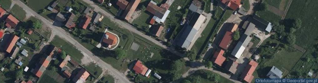 Zdjęcie satelitarne Kościół w Łagówku