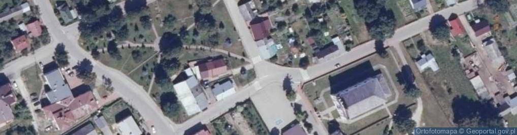 Zdjęcie satelitarne Kosciol w Sidrze front side