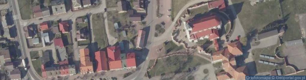 Zdjęcie satelitarne Kościół Wniebowzięcia NMP w Siemiatyczach