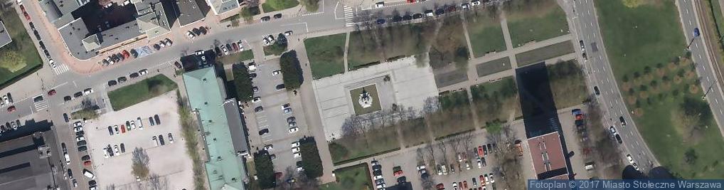 Zdjęcie satelitarne Kosciuszko Monument Warsaw 01