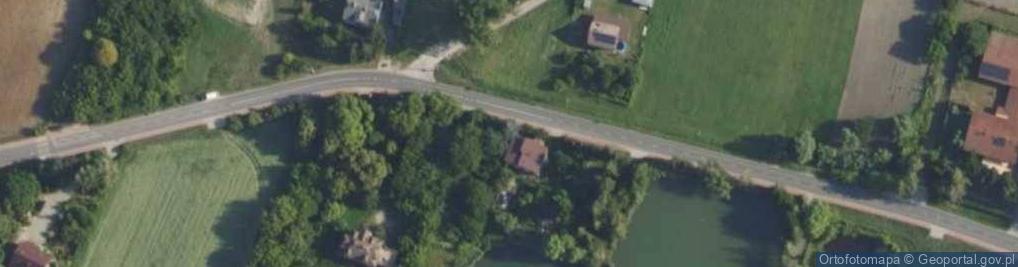 Zdjęcie satelitarne Koszajec, widok od wschodu