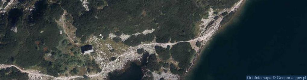Zdjęcie satelitarne Kotelnica z Doliny Pięciu Stawów