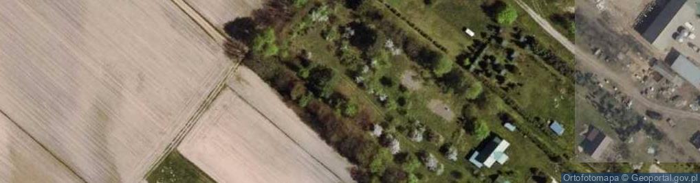 Zdjęcie satelitarne Kozarze-bunkier