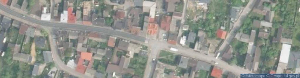 Zdjęcie satelitarne Koziegłowy kościół mariawitów p