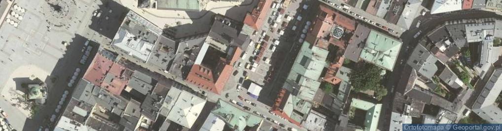 Zdjęcie satelitarne Krakov, Stare Miasto, Mały Rynek