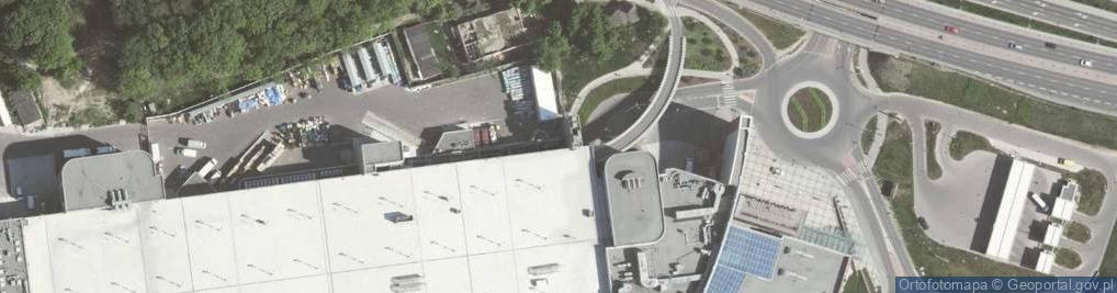 Zdjęcie satelitarne Kraków - Bonarka City Center