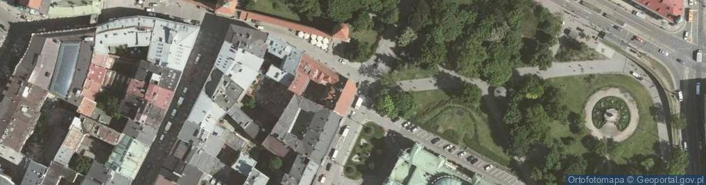 Zdjęcie satelitarne Kraków - Edward Raczyński Palace 01