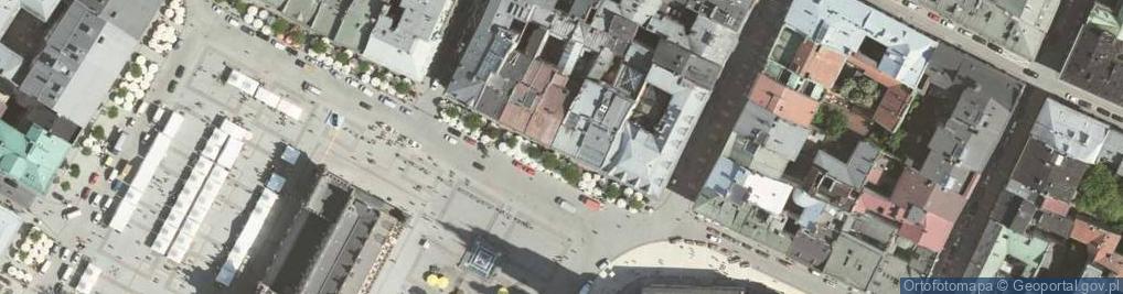Zdjęcie satelitarne Kraków - Rynek 01