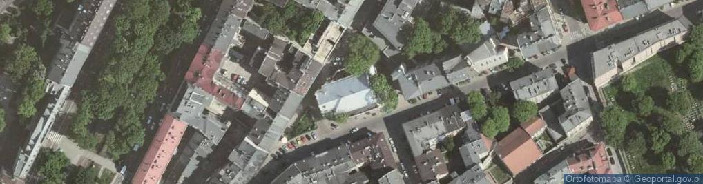 Zdjęcie satelitarne Krakow Synagoga Tempel 20071111 1104 2029