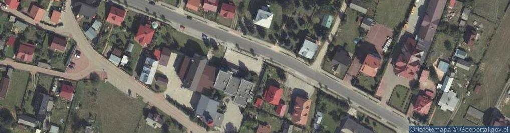 Zdjęcie satelitarne Krasnobród baszta