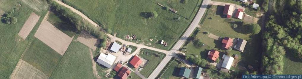 Zdjęcie satelitarne Królik Polski kościół 2008-07-25