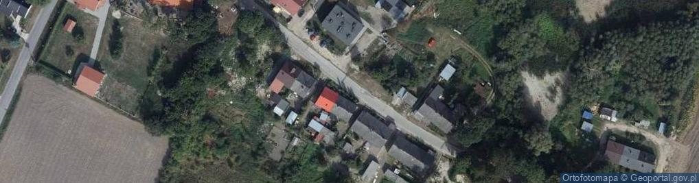 Zdjęcie satelitarne Kruszyny church