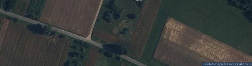 Zdjęcie satelitarne Kruzy (województwo podlaskie) droga