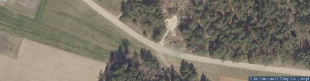 Zdjęcie satelitarne Krynice (gm. Dobrzyniewo D.) - RTCN Krynice - Maszty