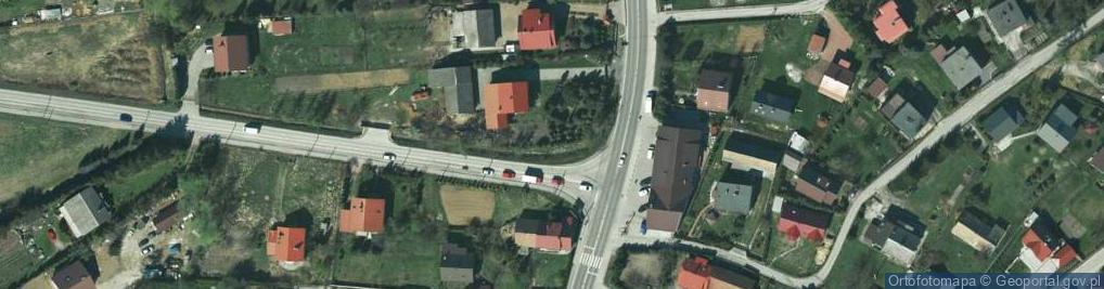 Zdjęcie satelitarne Kryspinów-pałac front