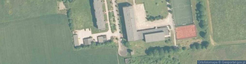 Zdjęcie satelitarne Krzelów zespół szkół2