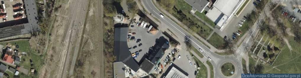 Zdjęcie satelitarne Kwidzyn wieża ciśnień