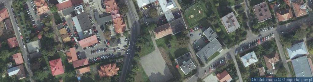 Zdjęcie satelitarne Łańcut - Liceum ogólnokształcące nr 1 (2)