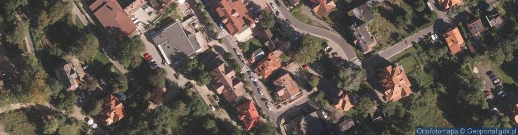 Zdjęcie satelitarne Lanovka na Stóg Izerski - sjezdovka