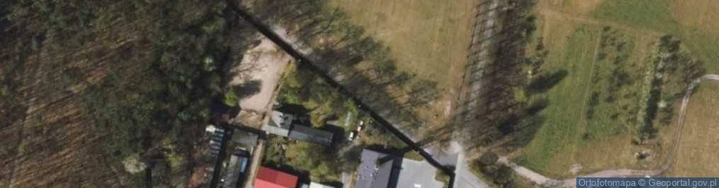 Zdjęcie satelitarne Laski szkola