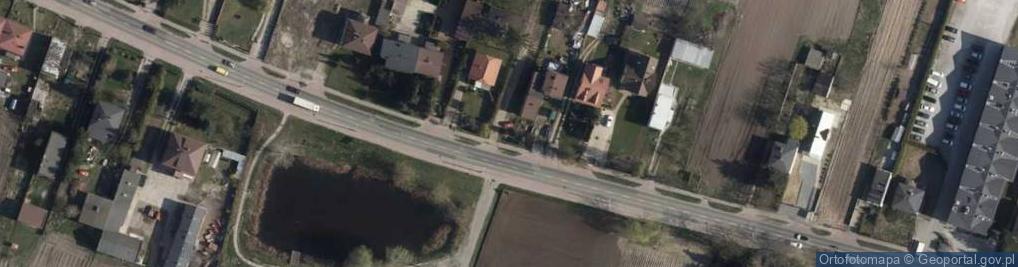 Zdjęcie satelitarne Latchorzew