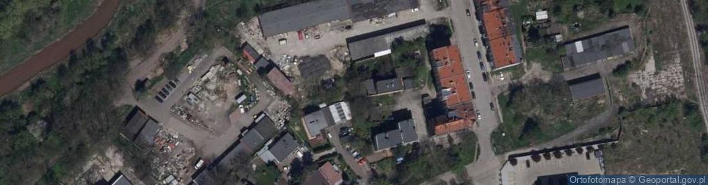 Zdjęcie satelitarne Legnica-frezki