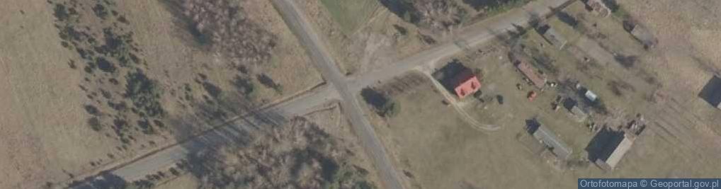 Zdjęcie satelitarne Leniewo - Road