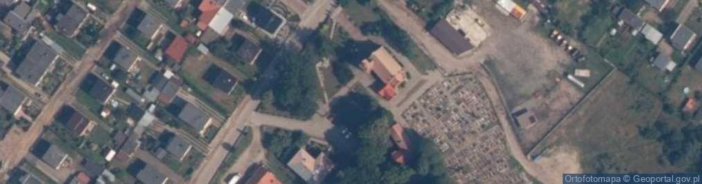Zdjęcie satelitarne Leśniewo - Chruch 04