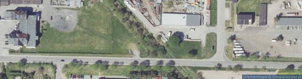 Zdjęcie satelitarne Level crossing Nyska street in Otmuchow