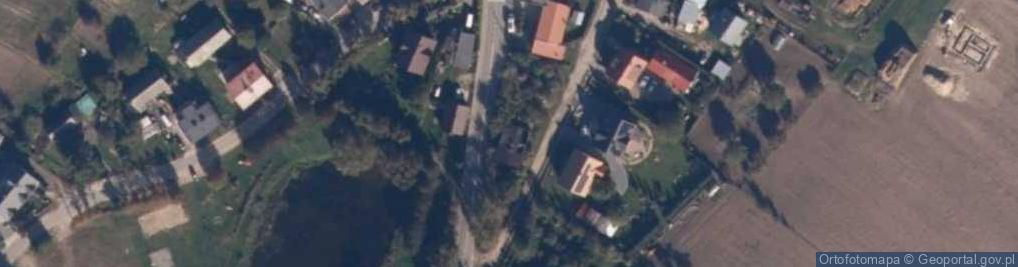 Zdjęcie satelitarne Lichnowy church