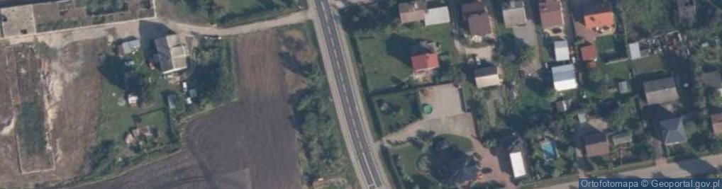 Zdjęcie satelitarne Lignowy ulica