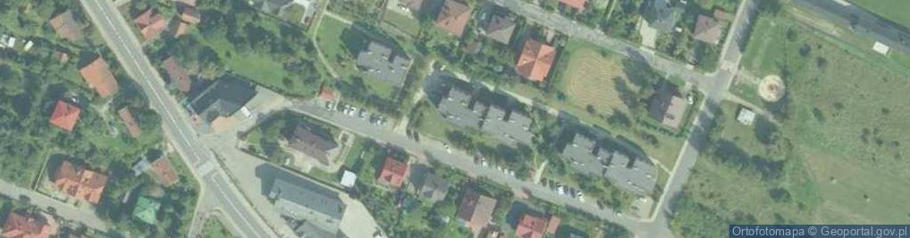 Zdjęcie satelitarne Limanowa a1