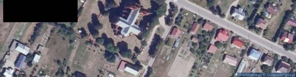Zdjęcie satelitarne Lipsk kościół tył 17.07.2009 p