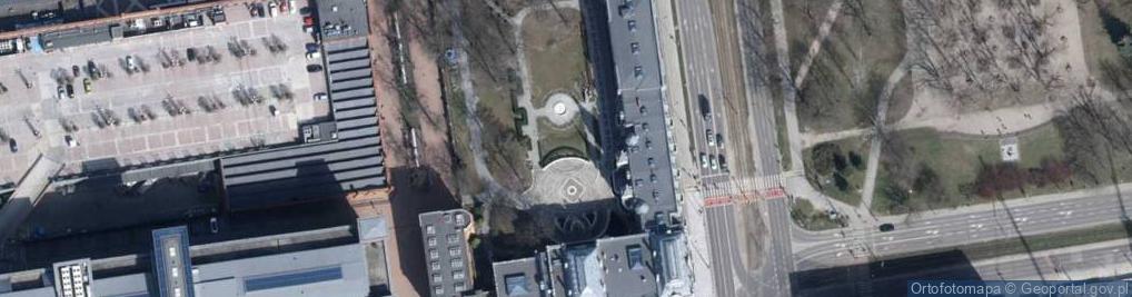 Zdjęcie satelitarne Łódź - Pałac Izraela Poznańskiego
