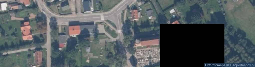 Zdjęcie satelitarne Lubieszewo, fara